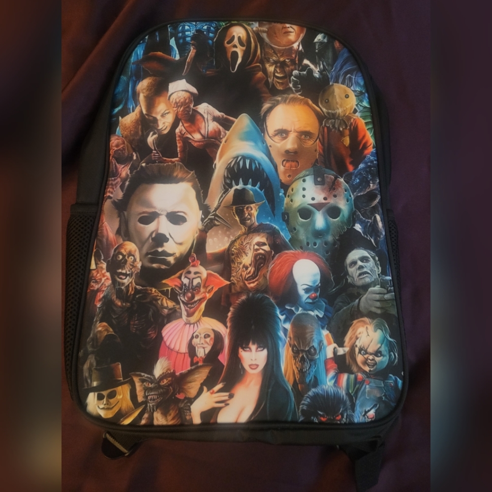 Horror Movie Characters Backpack
